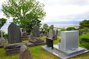 日本 北海道 函館 外国人墓地
