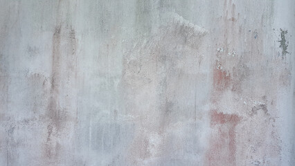 Obraz premium Old concrete white-gray-brown-cream wall textures for background with cracks textures 