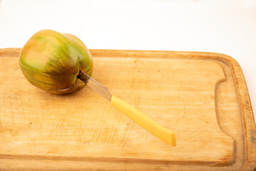 Red Sorrento tomatoes and basil