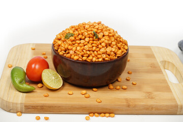 Chana Dal, Organic Tur Dal Split, Moong Dal, LENTILS MOONG Yellow Chatpata dal, dhal, Indian snack- roasted Bengal gram with famous aromatic spices and herbs. namkeen. bhujia