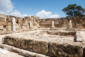 Fototapeta na wymiar Ancient city of salamis