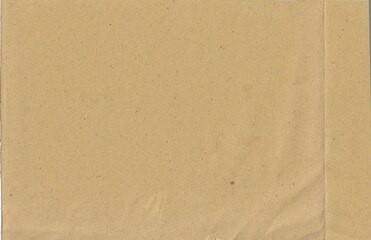 Brown paper texture for background. Close up of old paper surface. Grunge texture from recycle paper bag