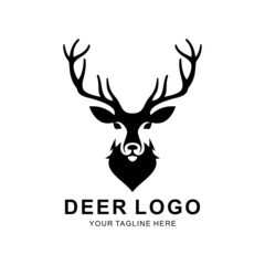 Poster deer head silhouette © joko