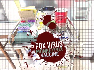 Monkey pox , pox virus, smallpox, virus.