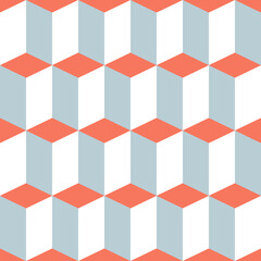 Seamless geometric 3d pattern