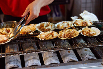 Grilled Scallops on the Grill