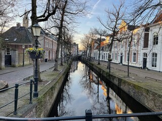 canal in city