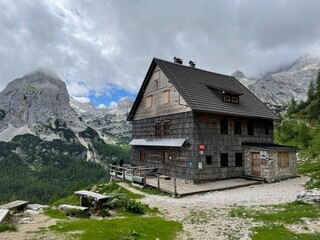 old house in the mountains
