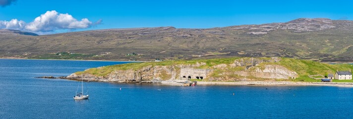 Ard Neakie Lime Kilns on Loch Eriboll, A838, NC500, North Scotland, UK