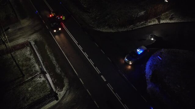 Policja kontrola drogowa