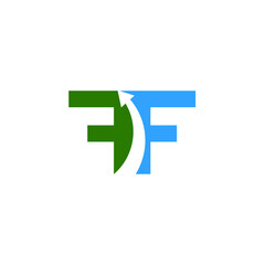 Obraz premium FIF Letter Initial Logo Vector