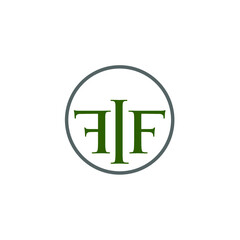 FIF Letter Initial Logo Vector