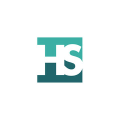 H Letter Initial Logo Vector