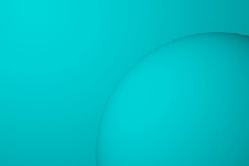 blue 3d rendering abstract background with circle sphere