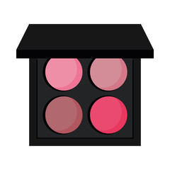 Eye shadow Icon Clipart Vector Illustration Image