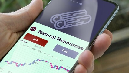 Invest in ETF natural resources, an investor buy or sold an etf commodity fund.
