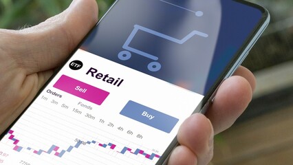 Invest in retail ETF, an investor buys or sell an etf fund.