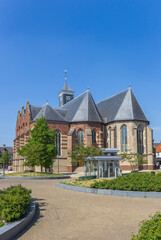 Historic Schildkerk church in the center of Rijssen, Netherlands