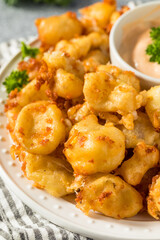Homemade Deep Fried Wisconsin Cheese Curds