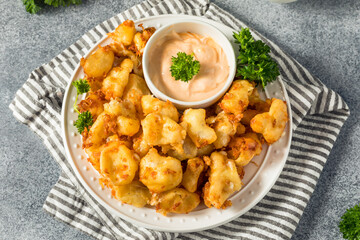 Homemade Deep Fried Wisconsin Cheese Curds