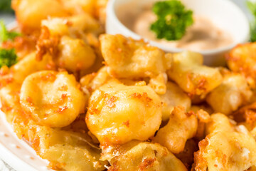 Homemade Deep Fried Wisconsin Cheese Curds