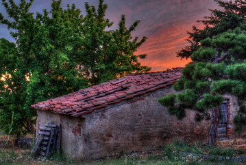 Lost Place Hütte in der Toskana