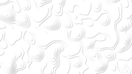 Abstract paper cut background, Abstract decoration, white pattern. Modern  wavy background, cut paper, applicable for cover flyer poster and business card. 