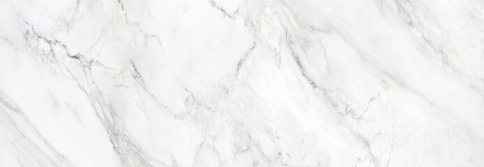 Plakat white marble Stone texture, Carrara marble background