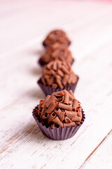 Brigadeiros de chocolate