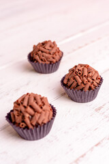 Brigadeiros de chocolate