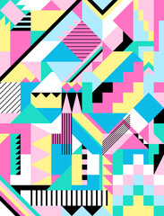 geometric seamless pattern