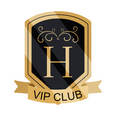 emblem vip club badge