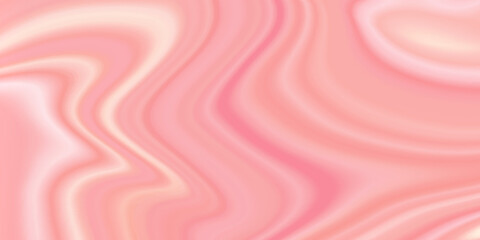 Abstract pink liquid marble background, Bright and shinny swirl liquid background, Beautiful and colorful geometrical wave line vector background for creative design.