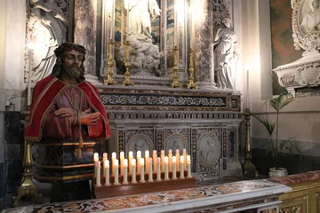 Foto op Plexiglas barokke kathedraal in palermo in sicilië (italië) © frdric