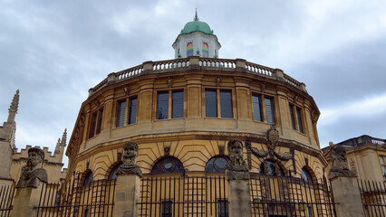 Sheldonian Theatre in the city of Oxford