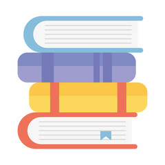 Fototapeta premium books stack design