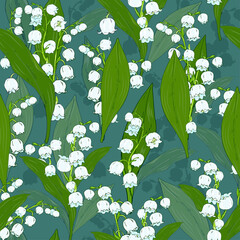forest lilies of the valley