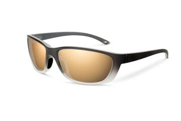 Sunglass | Beach Bronze color stylish sunglasses isolated on white background