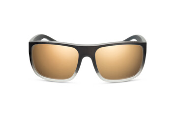 Fototapeta premium Sunglass | Beach Bronze color stylish sunglasses isolated on white background