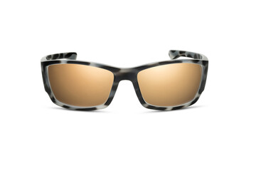 Sunglass | Beach Bronze color stylish sunglasses isolated on white background