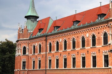 Obraz premium Higher Theological Seminary in Krakow, Poland