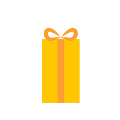 gift box decorated with colorful ribbons