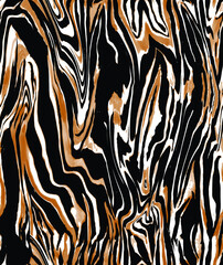 a metered pattern suitable for textiles consisting of wild animal skin