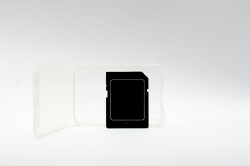SD Card, Micro SD adapter memory card, digital storage. 