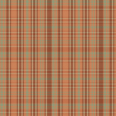 Tartan plaid pattern with texture and warm color.