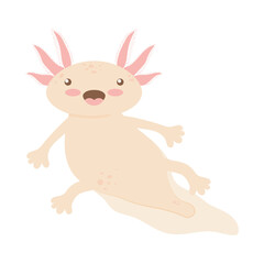 adorable axolotl icon