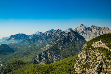 landscape with mountains