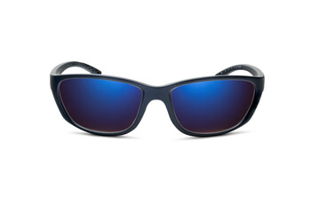 Sunglass | Blue Indigo color stylish sunglasses isolated on white background