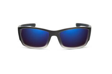 Sunglass | Blue Indigo color stylish sunglasses isolated on white background