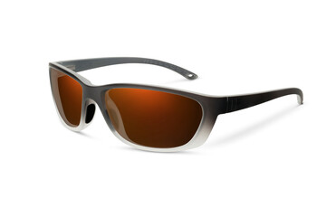 Sunglass | Copper Canyon color stylish sunglasses isolated on white background